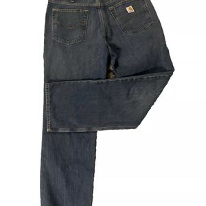 Carhartt Men's wash Blue Jeans Relaxed fit 34x32